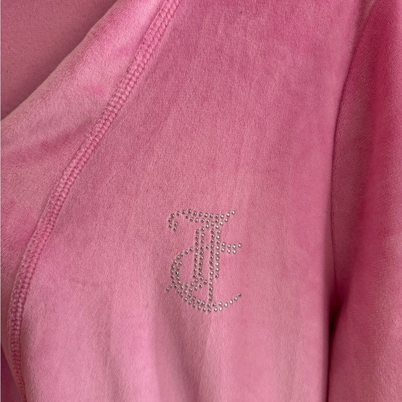 New Juicy Couture Vibrant Pink Robe - Picture 2 of 5